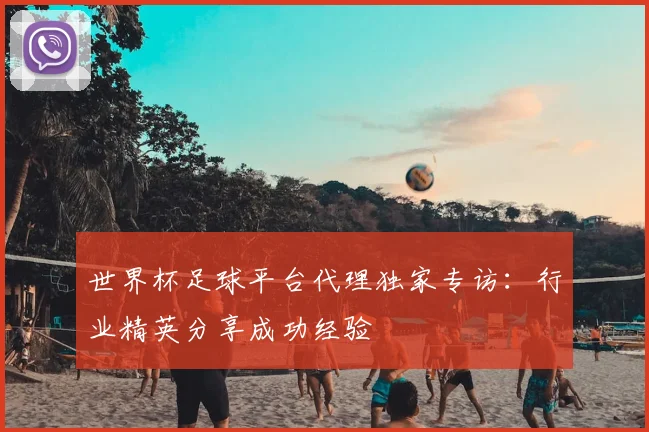 世界杯足球平台代理独家专访:行业精英分享成功经验